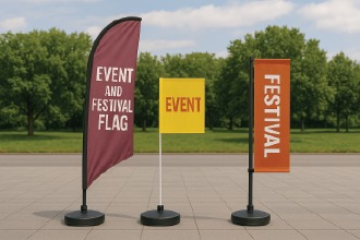 event and festival flag printing service